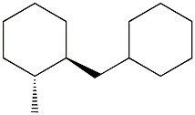 (1S,2R)-1-(Cyclohexylmethyl)-2-methylcyclohexane Struktur