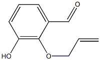 2-(Allyloxy)-3-hydroxybenzaldehyde Struktur