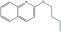 2-Butoxyquinoline Struktur