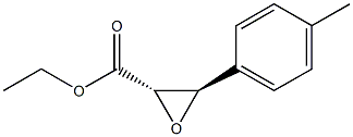 (2S,3R)-3-(4-Methylphenyl)oxirane-2-carboxylic acid ethyl ester Struktur