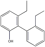 2',6-Diethylbiphenyl-2-ol Struktur