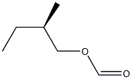 (-)-Formic acid (R)-2-methylbutyl ester Struktur