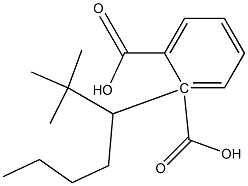 (+)-Phthalic acid hydrogen 1-[(R)-1-tert-butylpentyl] ester Struktur