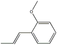 1-(1-Propenyl)-2-methoxybenzene Struktur