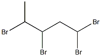 1,1,3,4-Tetrabromopentane Struktur