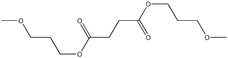 Succinic acid bis(3-methoxypropyl) ester Struktur