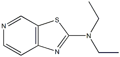 2-Diethylaminothiazolo[5,4-c]pyridine Struktur