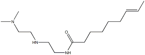 N-[2-[2-(Dimethylamino)ethylamino]ethyl]-7-nonenamide Struktur