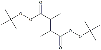 Butane-2,3-di(peroxycarboxylic acid)di-tert-butyl ester Struktur