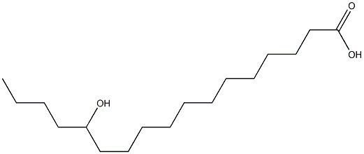 13-Hydroxyheptadecanoic acid Struktur