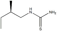 (-)-1-[(R)-2-Methylbutyl]thiourea Struktur