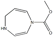 4,5-Dihydro-1H-1,4-diazepine-1-carboxylic acid methyl ester Struktur