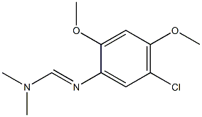 N2-(5-Chloro-2,4-dimethoxyphenyl)-N1,N1-dimethylformamidine Struktur