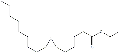 6,7-Epoxypentadecanoic acid ethyl ester Struktur