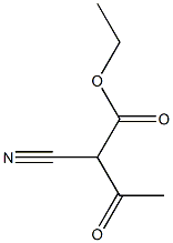 2-Cyano-3-oxobutyric acid ethyl ester Struktur