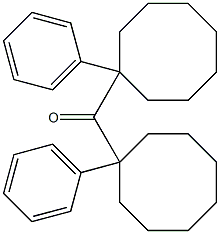 Phenylcyclooctyl ketone Struktur