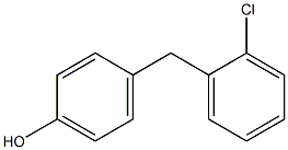 4-(2-Chlorobenzyl)phenol Struktur