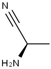 [R,(+)]-2-Aminopropiononitrile Struktur