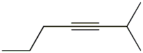 2-Methyl-3-heptyne Struktur