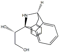 (5S,10R)-5-[(R)-1,2-Dihydroxyethyl]-10,11-dihydro-5H-dibenzo[a,d]cyclohepten-5,10-imine Struktur