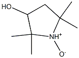 2,2,5,5-Tetramethyl-3-hydroxypyrrolidine 1-oxide Struktur