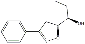 (5S)-5-[(1R)-1-Hydroxypropyl]-3-phenyl-2-isoxazoline Struktur