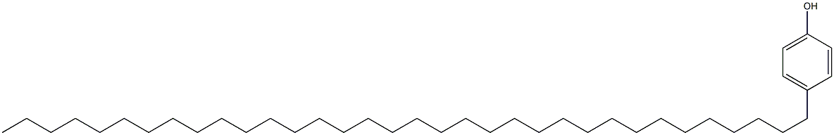 4-(Tetratriacontan-1-yl)phenol Struktur