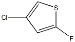 4-Chloro-2-fluorothiophene Struktur