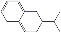 1,2,3,5-Tetrahydro-2-isopropylnaphthalene Struktur