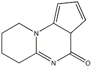 6,7,8,9-Tetrahydrocyclopenta[e]pyrido[1,2-a]pyrimidin-4(3aH)-one Struktur