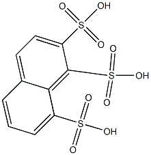 1,2,8-Naphthalenetrisulfonic acid Struktur