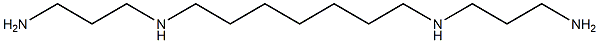 N,N'-Bis(3-aminopropyl)-1,7-heptanediamine Struktur