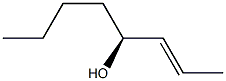 [S,(+)]-2-Octene-4-ol Struktur