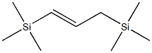 1-Propene-1,3-diylbis(trimethylsilane) Struktur