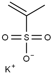 1-Propene-2-sulfonic acid potassium salt Struktur