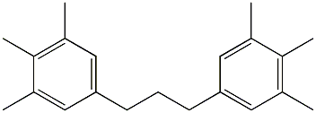 5,5'-(1,3-Propanediyl)bis(1,2,3-trimethylbenzene) Struktur