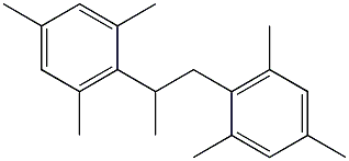 2,2'-(1,2-Propanediyl)bis(1,3,5-trimethylbenzene) Struktur