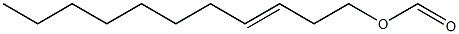 Formic acid 3-undecenyl ester Struktur
