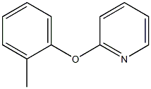 2-Pyridinyl 2-methylphenyl ether Struktur