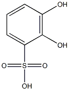 2,3-Dihydroxybenzenesulfonic acid Struktur