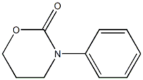 3-Phenyltetrahydro-2H-1,3-oxazin-2-one Struktur