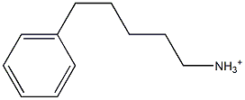 5-Phenylpentylaminium Struktur