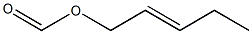 Formic acid 2-pentenyl ester Struktur