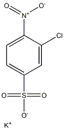 3-Chloro-4-nitrobenzenesulfonic acid potassium salt Struktur