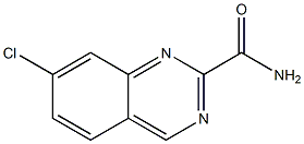 7-Chloroquinazoline-2-carboxamide Struktur