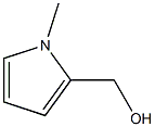 1-Methyl-1H-pyrrole-2-methanol Struktur