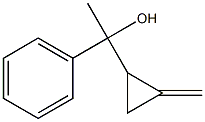 1-(2-Methylenecyclopropyl)-1-phenylethanol Struktur