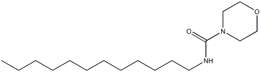 N-Dodecyl-4-morpholinecarboxamide Struktur