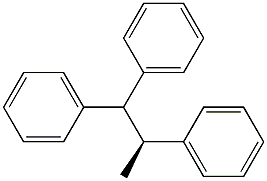 [S,(-)]-1,1,2-Triphenylpropane Struktur