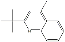 4-Methyl-2-tert-butylquinoline Struktur